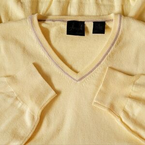 XL Cashmere Blend Jos A Bank Quiet Luxury Old Money Fisherman Nautical Preppy